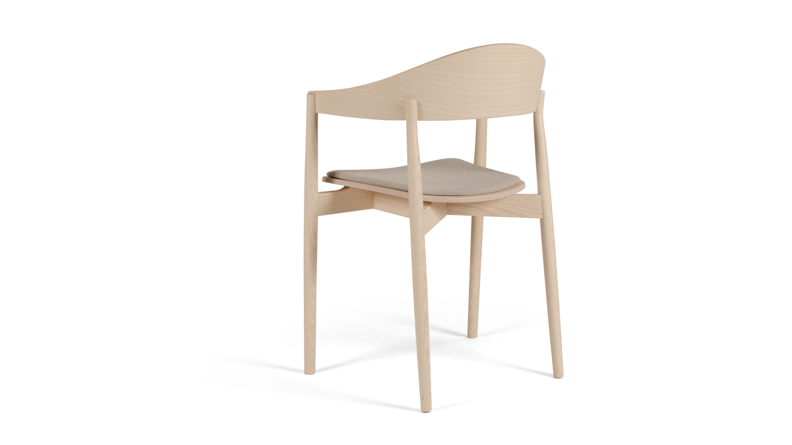Joiner_Ask_Pod_CS9110-3 Joiner stol med stomme i massiv björk eller ask